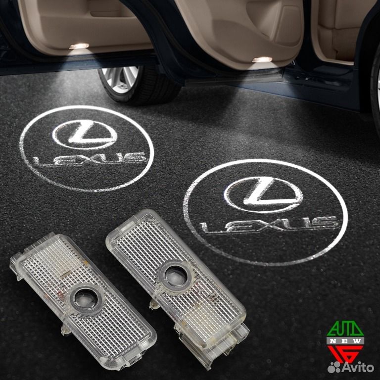 Штатная подсветка дверей Лексус GX - Lexus GX (201