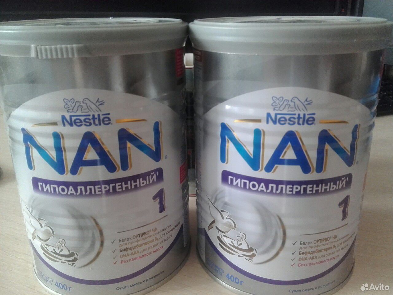 3 шт нан nan гипоаллергенный 1 2 купить на Зозу.ру - фотография № 1