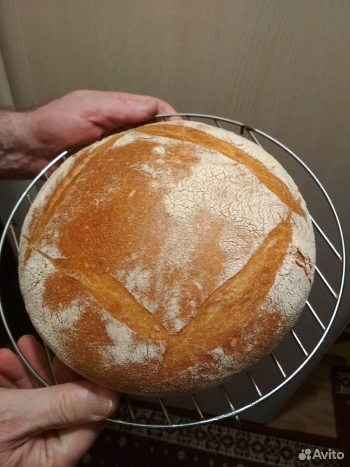 Хлеб на закваски из муки "Манитоба" купить на Зозу.ру - фотография № 2