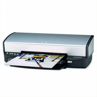 Принтер HP DeskJet 5943 цветной, струйный