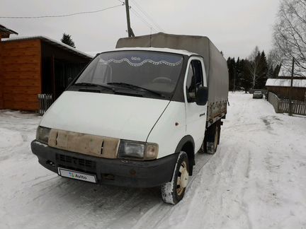 ГАЗ ГАЗель 3302 2.8 МТ, 2001, седан