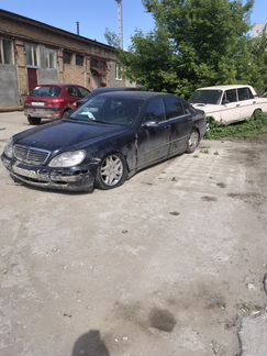 Mercedes-Benz S-класс 5.0 AT, 2000, седан, битый