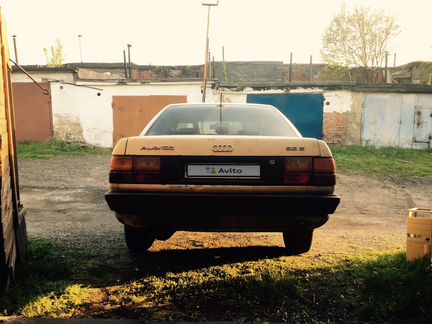 Audi 100 2.3 МТ, 1989, седан