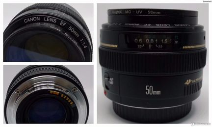 Canon EF 50mm 1/4