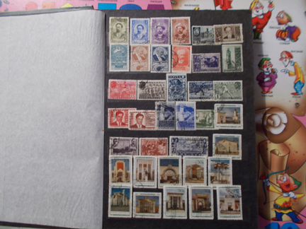 Альбом гашеных марок СССР 1940-1956г