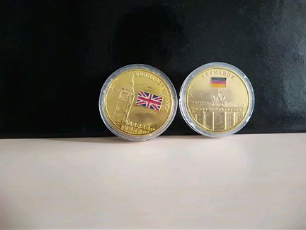 Монеты Америка и Германия