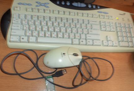 Клавиатура+лазерная мышь