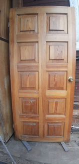 Дверь деревянная входная бу