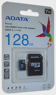 Флэшка micro SD 128 Gb
