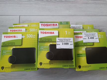 Новый Внешний HDD Toshiba