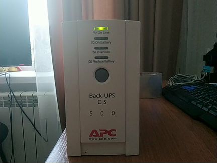 Ибп APC back-UPS CS 500
