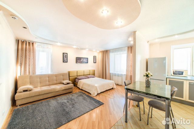 

Квартира-студия, 40 м², 2 кровати
