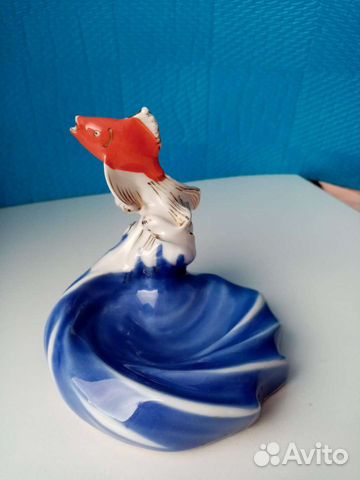 Пепельница Золотая рыбка