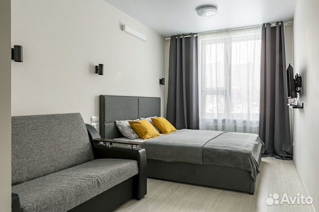 

Квартира-студия, 22 м², 2 кровати