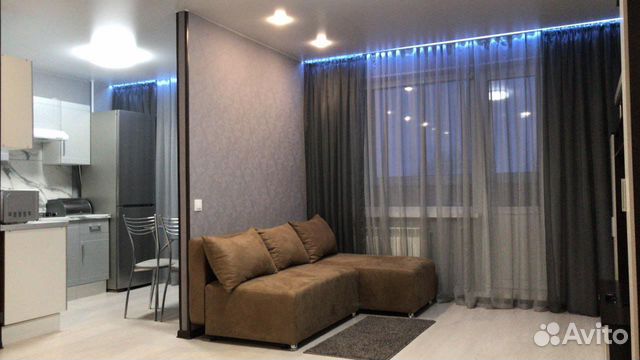 

1-к. квартира, 34 м², 2 кровати