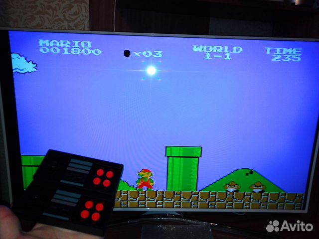 Dendy 8 bit + 620 игр + беспроводные джойстики