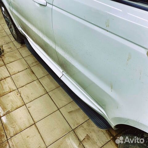 Пороги подножки Range Rover Sport