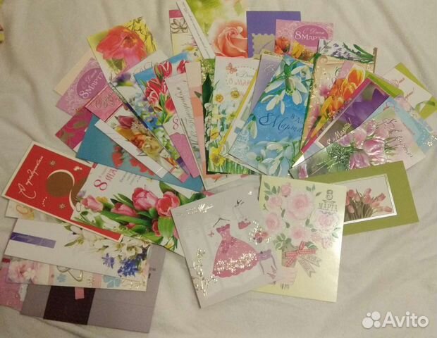 Новые открытки С 8 марта