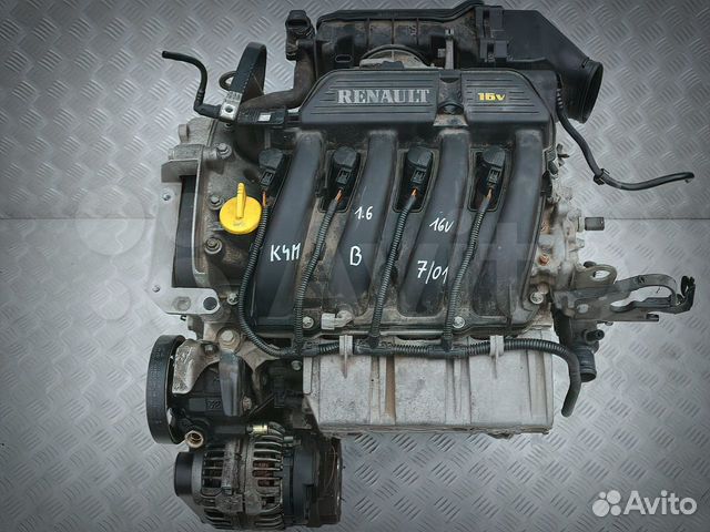 Двигатель 1.6 K4M700 Logan, LADA Largus, Symbol