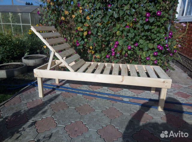 Шезлонг лежак