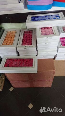 Розы из мыла опт