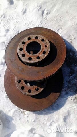 Диски тормозные передние Audi A4 A6