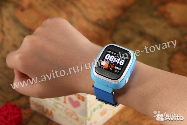Детские часы с GPS Smart Baby Watch Q100 гарантия