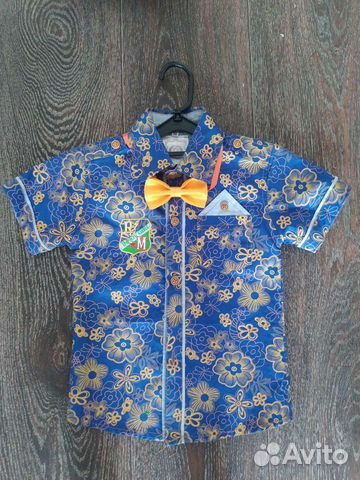 Очень красивая и стильная рубашка на мальчика