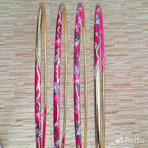 Обмотка обруча для художественной гимнастики