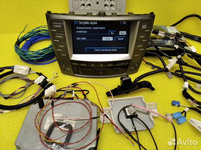 Мультимедиа lexus is250 350 в авто без монитора