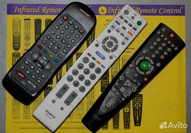Пульты ду для DVD, TV, телеприставок и т. д Пульты ду для DVD, TV, телеприставок и т. д