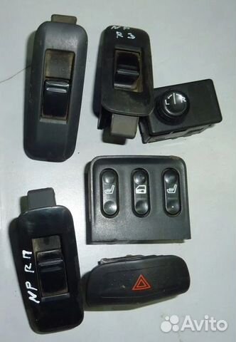 Nissan Primera P12 кнопки обогрев стеклоподъемник