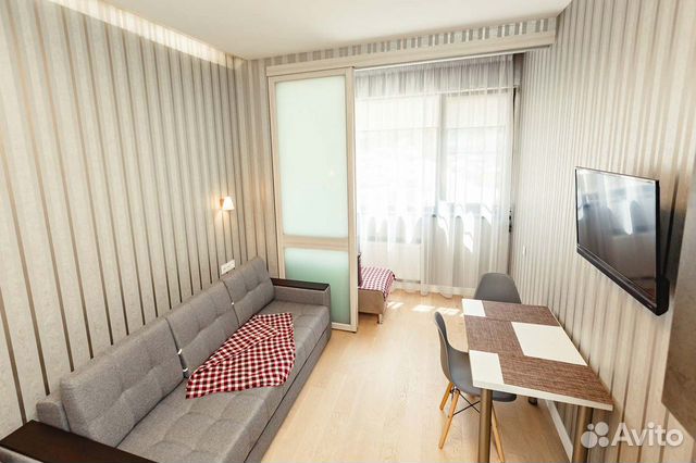 

Квартира-студия, 25 м², 2 кровати