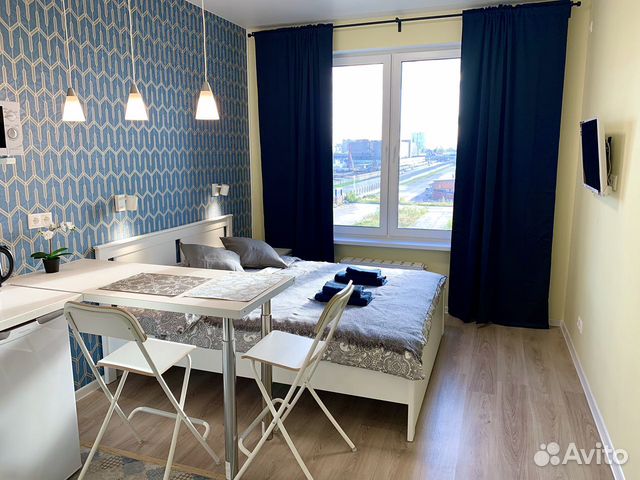 

Квартира-студия, 22 м², 1 кровать
