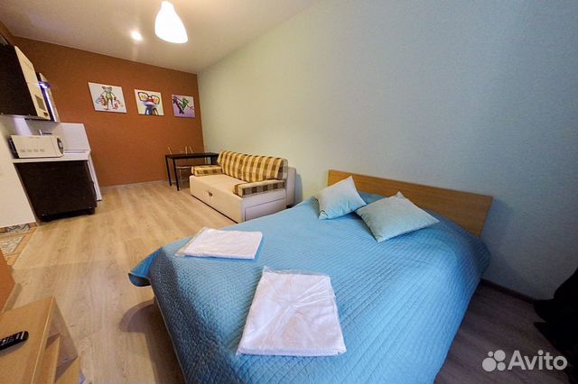 

Квартира-студия, 25 м², 2 кровати