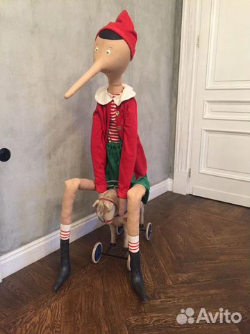 Кукла тильда Пиноккио