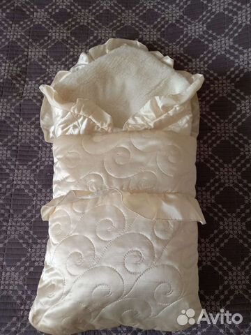 Конверт с одеялком на выписку