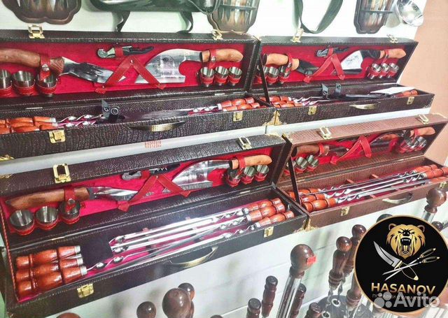 Шашлычный набор Кизляр подарочный