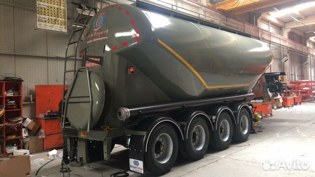 Полуприцеп цементовоз Nursan NA3 38 м3, 2024