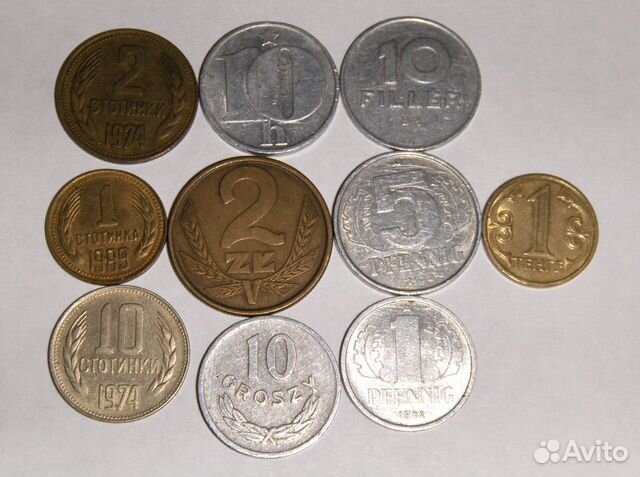 Зарубежные монеты