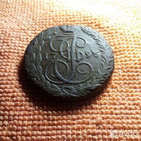 Монета. 5 копеек 1795 ем