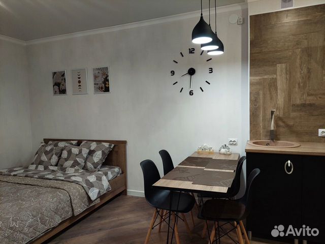 

Квартира-студия, 30 м², 1 кровать