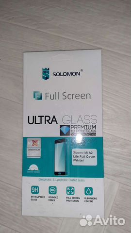 Защитное стекло xiaomi mi a2 Lite