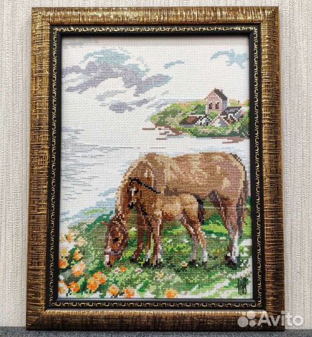 Картина (вышивка крестом) 