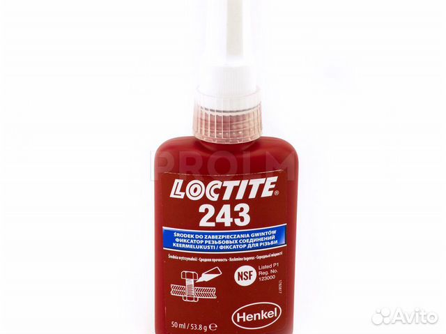 Клей Loctite 243 Объем 250мл Купить