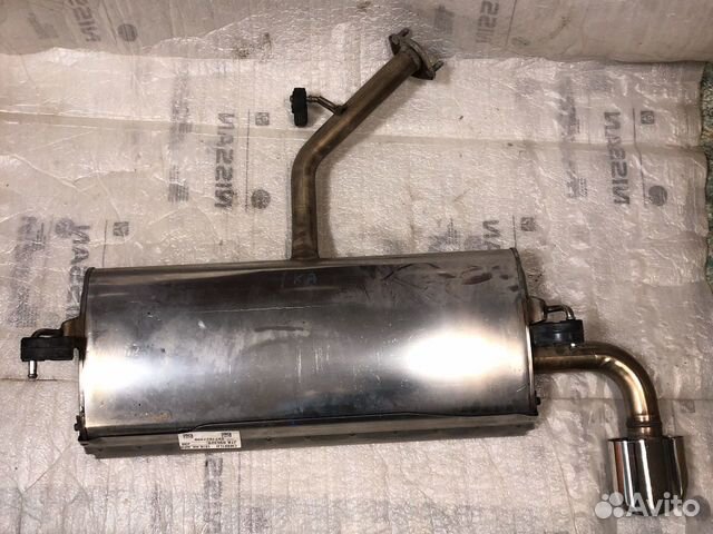 Глушитель задняя часть для Kia Ceed 3 Hatchback