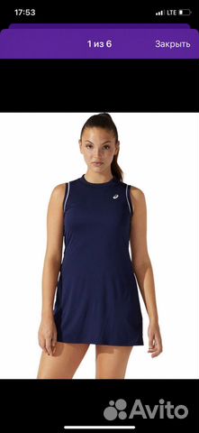 Спортивное платье для тенниса