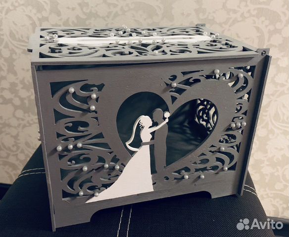 Семейный банк на свадьбу (шкатулка)