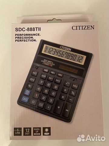 Калькулятор SDC-888TII