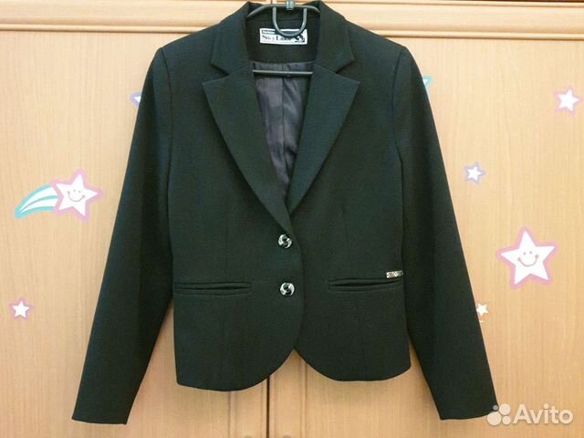 Пиджак школьный для девочки 134